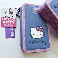 Пенал книжка Kite Hello Kitty, 2 відділення, без наповнення Пенал для дівчинки