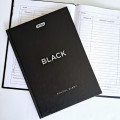 Щоденник шкільний ZiBi Black В5, 48 аркушів, тверда обкладинка