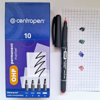 Маркер Centropen 2636/01 Permanent ОНР 2636/01 F 0,6 мм червоний