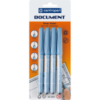 Лінер Centropen 2631/4/bl Document, набір 4 шт. (блістер)