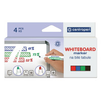 Маркер Centropen 8559/4/cb Board набір 4 шт. (картон. упак.) Набір кольорових маркерів Маркери спиртові