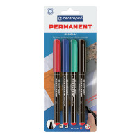 Маркер Centropen 2846/4/bl Permanent набір 4 шт. (блістер) Маркер Centropen 2846/4/bl Permanent набір 4 шт. (блістер)