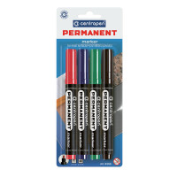Маркер Centropen 8566/4/bl Permanent набір 4 шт. (блістер) Маркери для малювання Маркери для письма Маркер Centropen 8566/4/bl Permanent набір 4 шт. (блістер) Маркери для малювання Маркери для письма