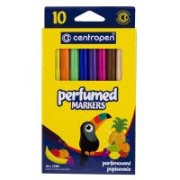 Фломастери Centropen Perfumes 2589/10, набір 10 шт, круглий наконечник