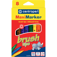 Фломастери Brush Centropen 8773/08, набір 8 шт.