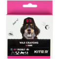 Олівці воскові Kite Dogs, 12 кольорів