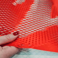 Папір стільниковий пакувальний 30см х 20 м, в рулоні RED/ ЧЕРВОНИЙ