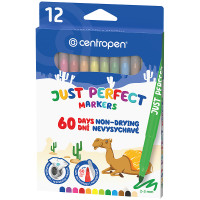 Фломастери Centropen 2510/12 Just Perfect, набір 12 шт.