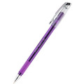 Ручка шариковая Fine Point Deluxe, прорезиненный грипп, длина письма 1500м, фиолетовый