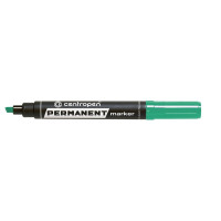 Маркер Permanent Centropen 8576 1-4,6 мм клиноподібний зелений