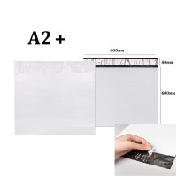 Кур'єрський пакет А2+ білий (600х400 мм) без кишені.
