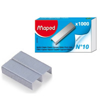 Скоби №10 Maped для канцелярського степлера, 1000шт. з високоякісної сталі
