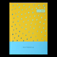 Книга записна INTENSO, А5, 96 л., клітинка, тверда картонна обкладинка, жовтий Блокнот для записів Книга записна INTENSO, А5, 96 л., клітинка, тверда картонна обкладинка, жовтий Блокнот для записів