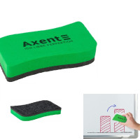 Губка Wave магнітна Axent 9804 для дощок, зелена