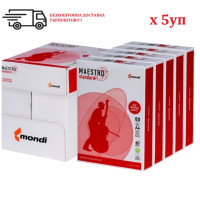 Папір офісний Maestro Standard Plus A4, 80 г/м2 500л, клас В Mondi - 1ящик