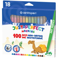 Фломастери Centropen Just Perfect 2510/18, набір 18 шт.