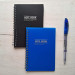 Тетрадь для записей "Note book", А6, 40 л., клетка, на спирали сбоку, пластиковая обложка, микс