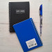 Тетрадь для записей "Note book", А6, 40 л., клетка, на спирали сбоку, пластиковая обложка, микс