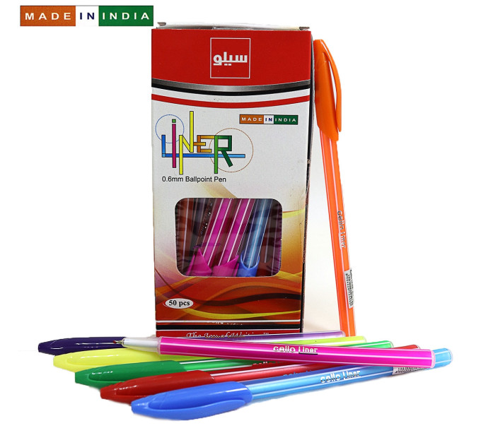 Ручка шариковая Cello Liner, 0.7 мм, синяя