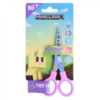 Ножиці дитячі Yes Minecraft Spring, 13 см, з принтом на лезі, для паперу