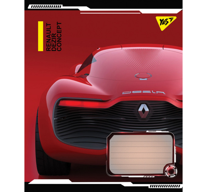 Тетрадь ученическая YES, А5, 48 листов, линия, Dezir Concept
