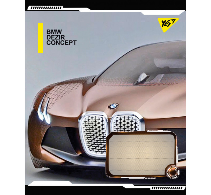 Тетрадь ученическая YES, А5, 48 листов, линия, Dezir Concept