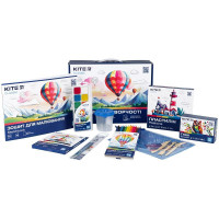 Набір для творчості Kite, 10 предметів, з розмальовкою