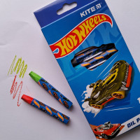 Пастель олійна Kite Hot Wheels, 12 кольорів