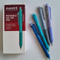 Ручка гелевая пиши-стирай  Axent, синяя