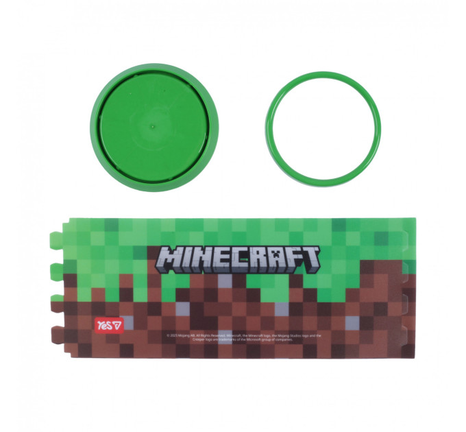 Стакан для письменных принадлежностей Minecraft, пластиковый, разборной, круглый Органайзер для стола