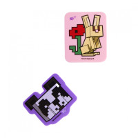 Гумка дитяча фігурна Yes Minecraft Spring, асорті Гумка кольорова з термопластичного каучука
