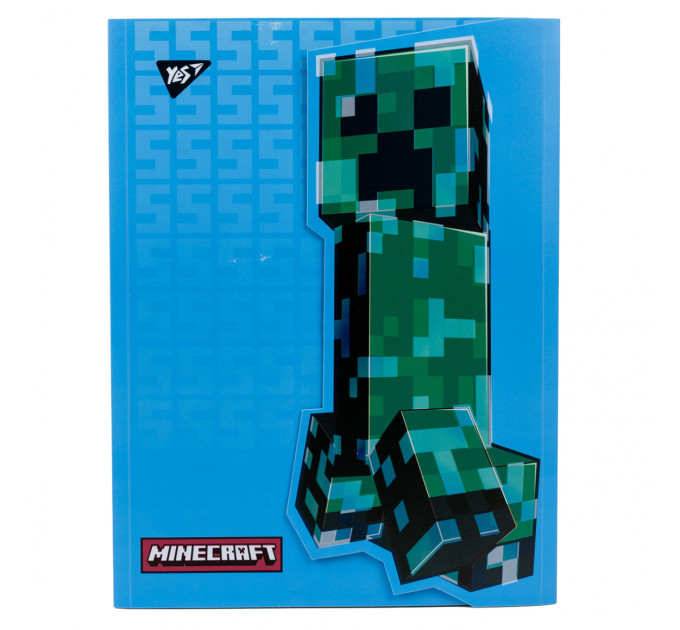 Папка-органайзер A4 Minecraft с клапаном на липучке Папка для факультативных занятий