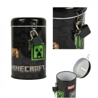 Скарбничка металева Minecraft Heroes, 13×7,6 см