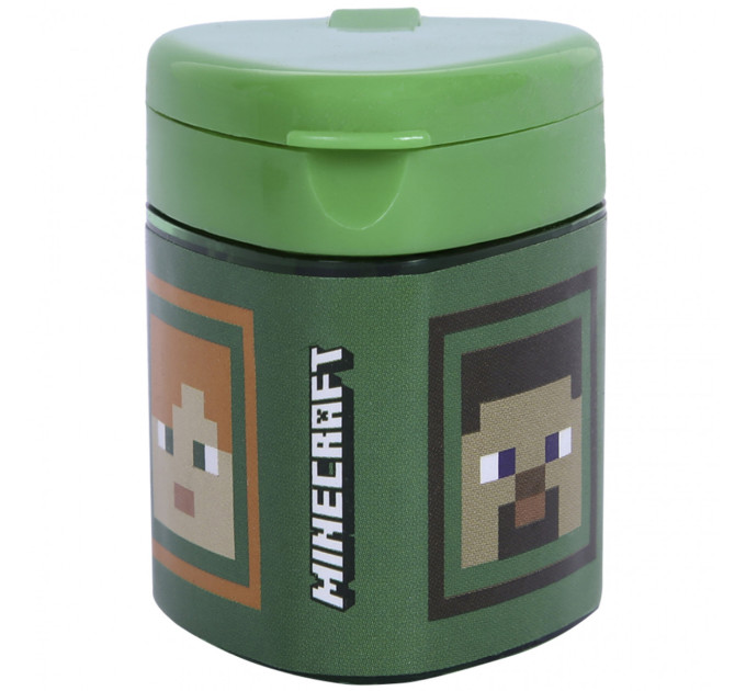 Точилка Yes Minecraft с контейнером Точилка для пенала Точилка для карандашей