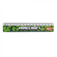 Лінійка пластикова шкільна Yes 15 см Minecraft Лінійка дитяча
