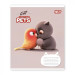 Тетрадь ученическая Yes Cat and pets А5 12 листов, клетка