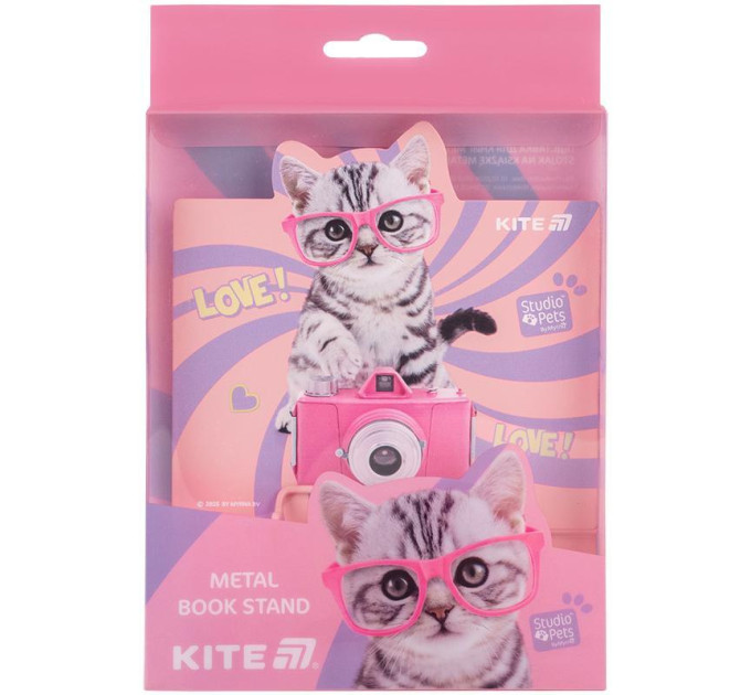 Подставка для книг Kite Studio Pets Металлическая подставка для книг