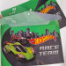 Папка-конверт A4 на кнопке Kite Hot Wheels Папка для факультативных занятий