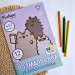 Раскраска Yes А4 Pusheen с наклейками и заданиями 12 страниц Раскраска для девочки