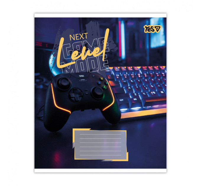 Тетрадь школьная Yes А5 Next level 24 л., клетка Тетрадь в клетку