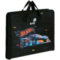Папка-портфель Kite Hot Wheels на молнии 1 отделение пластиковая Портфель для мальчика