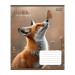 Тетрадь ученическая "Wildlife is beautiful" А5 ,24 листов, клетка