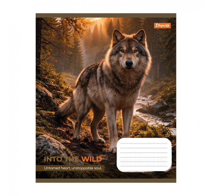 Тетрадь ученическая "Into the wild" А5, 48 л, клетка