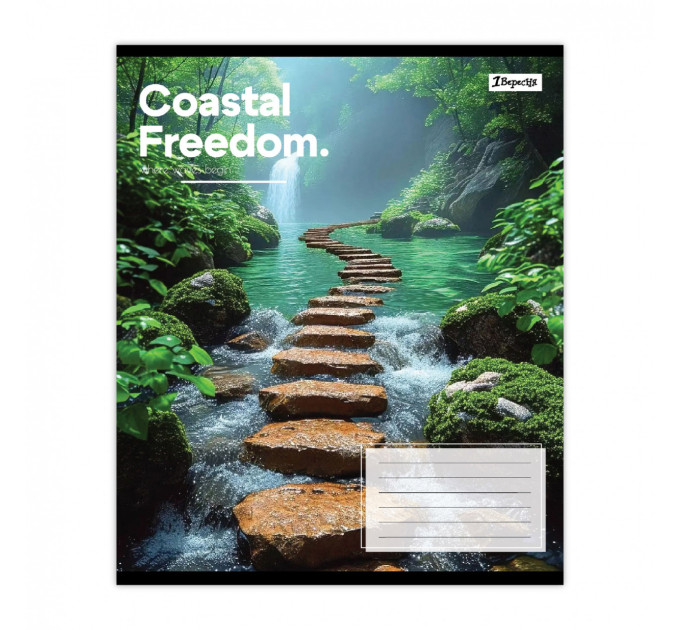 Тетрадь ученическая А5 "Coastal freedom" 48 л., клетка
