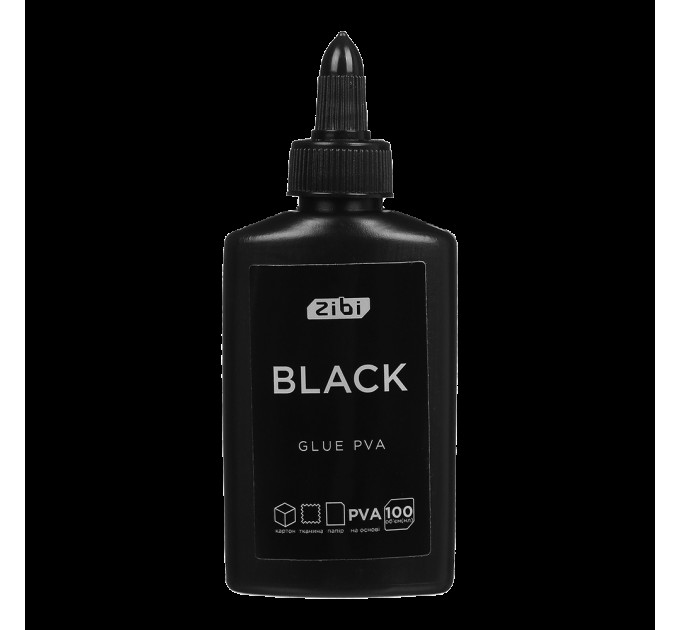 Клей ПВА серії Black ,100 мл ковпачок-дозатор