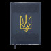 Щоденник датований 2027 Buromax Heraldry A5, кобальтовий штучна шкіра Подарунок чоловіку