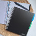 Тетрадь на пружине А5 Black Classic, 120 л. клетка, 3 разделителя, пластиковая обложка, черный Блокнот на пружине