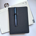 Щоденник 2027 датований Buromax Elegante A5, чорний, штучна шкіра Блокнот стильний