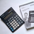 Калькулятор бухгалтерський Citizen CDB1201-BK, 12 розрядів, чорний